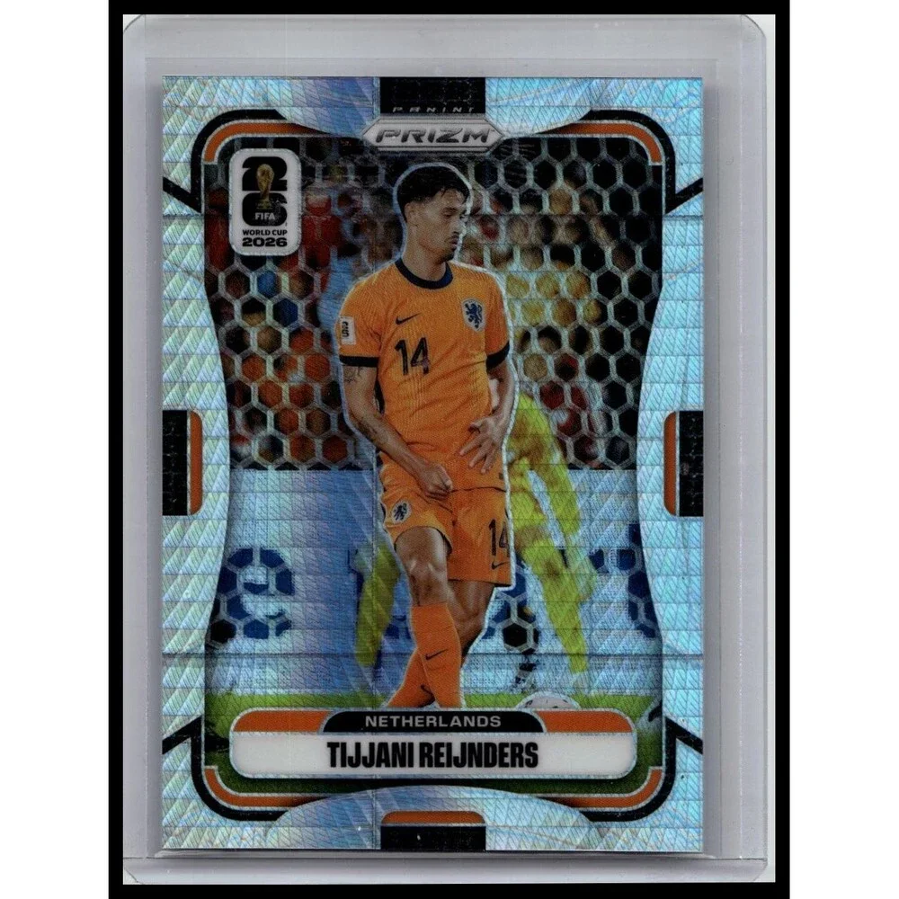 2026 Panini Prizm FIFA World Cup Tijjani Reijnders #308 Netherlands Wave Prizm